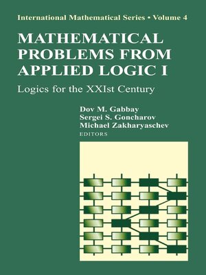 cover image of Mathematical Problems from Applied Logic I